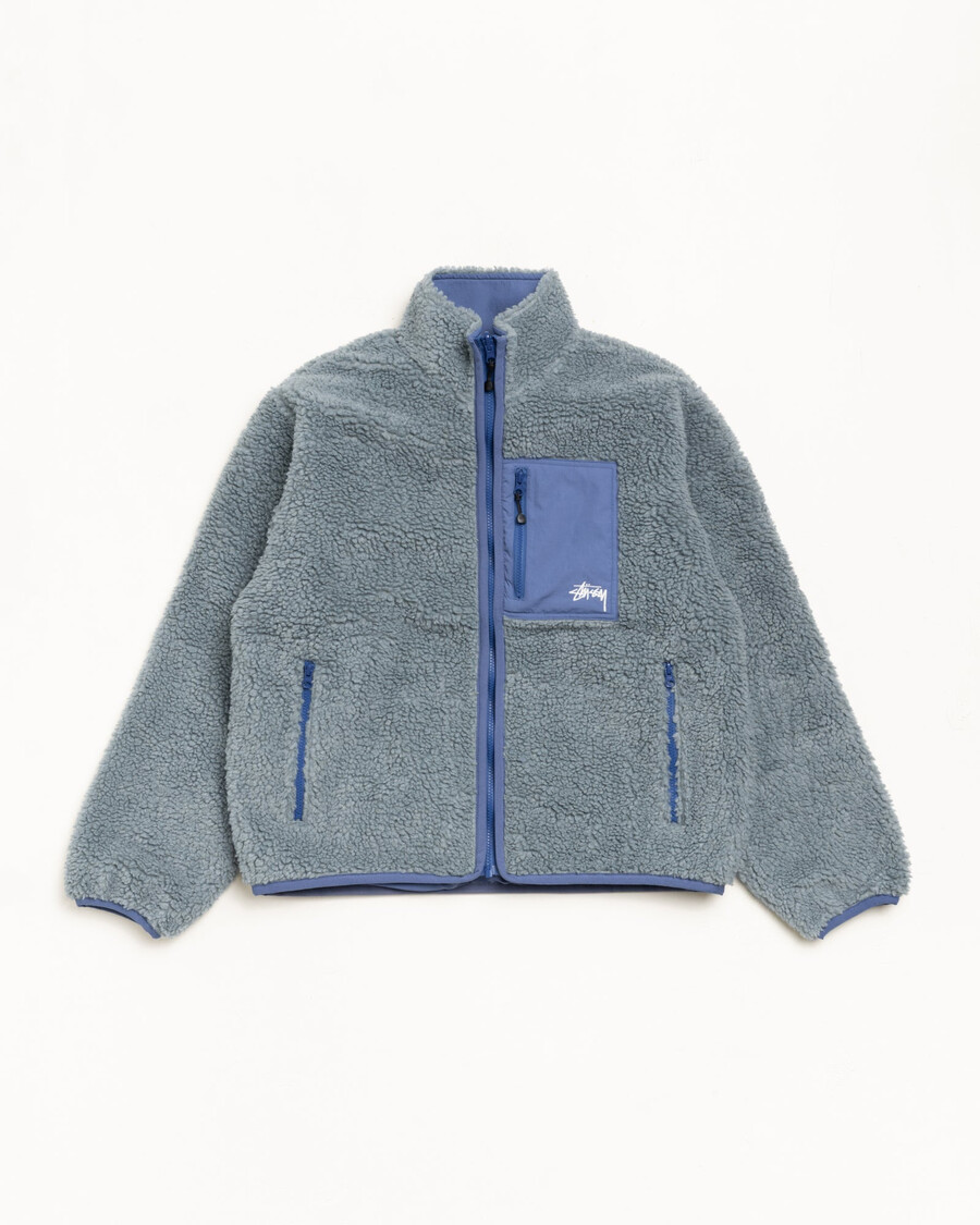 dvostranska jakna sherpa