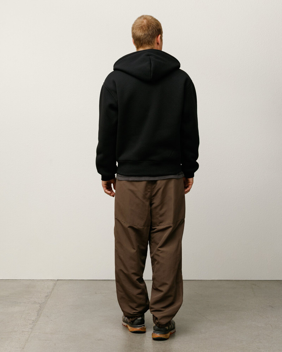 pulover s kapuco bonded sherpa