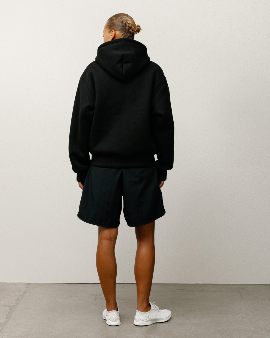 pulover s kapuco bonded sherpa