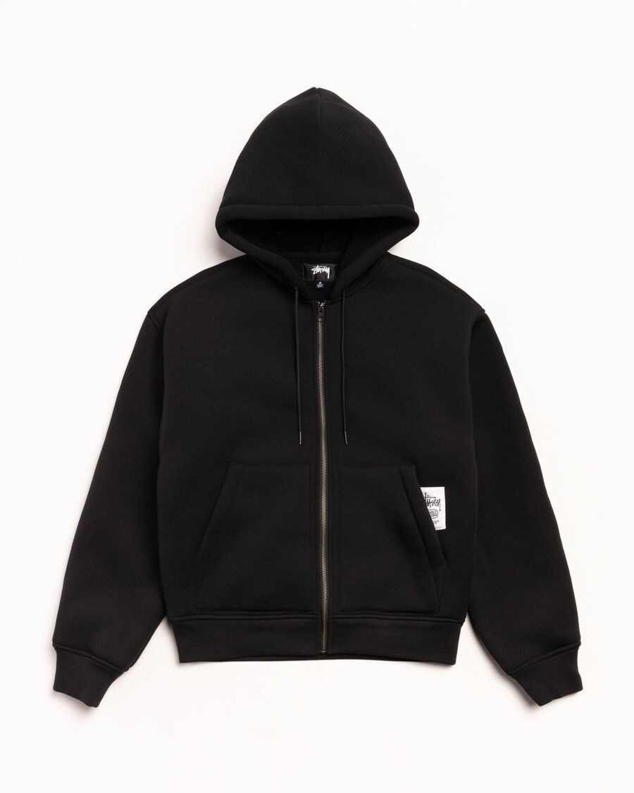 pulover s kapuco bonded sherpa