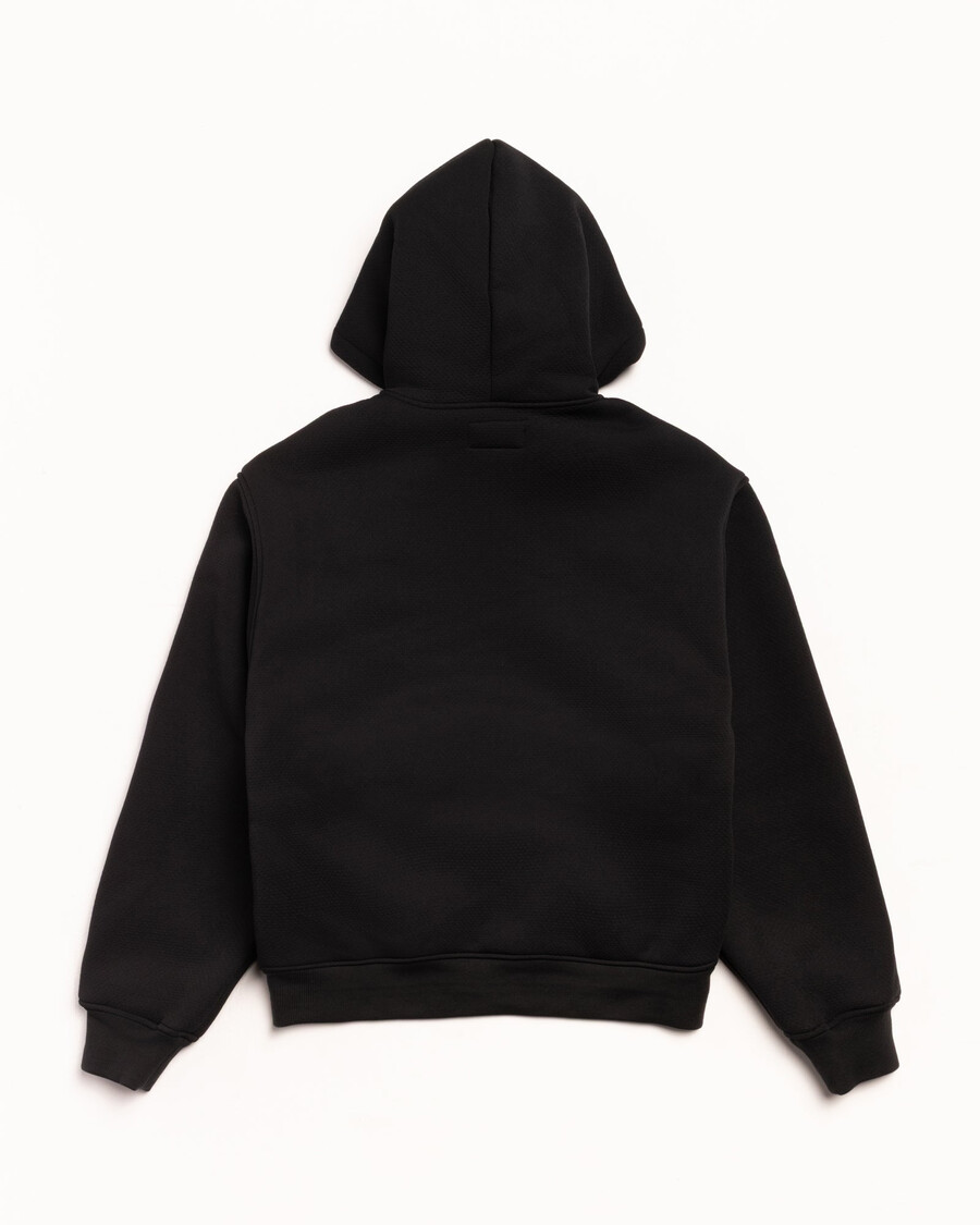 pulover s kapuco bonded sherpa