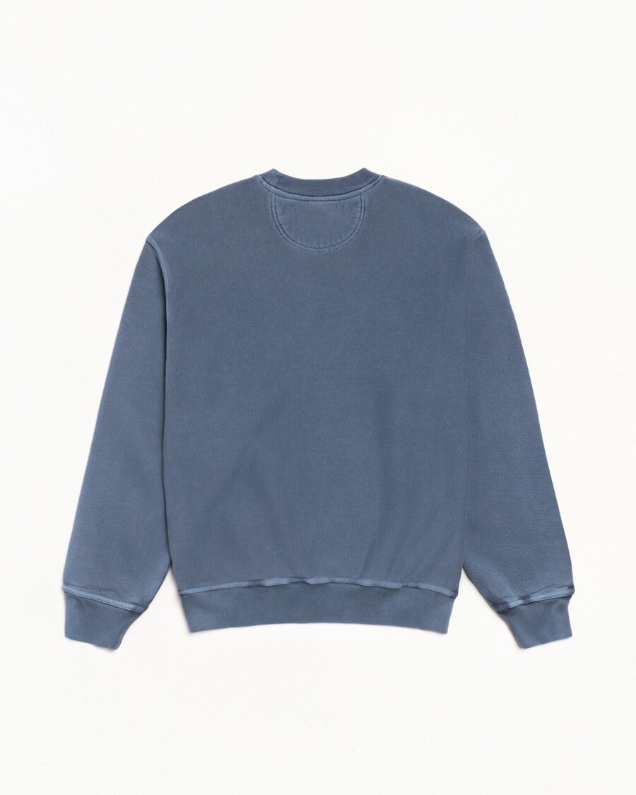 stüssy wear crew majica s pigmentiranim barvanjem