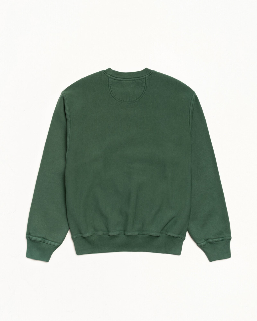 stüssy wear crew majica s pigmentiranim barvanjem