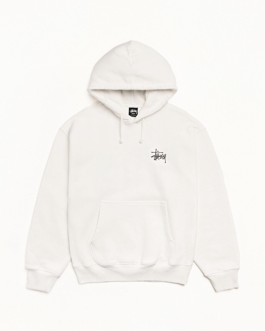 osnovna stüssy pulover s kapuco pigmentirano barvana