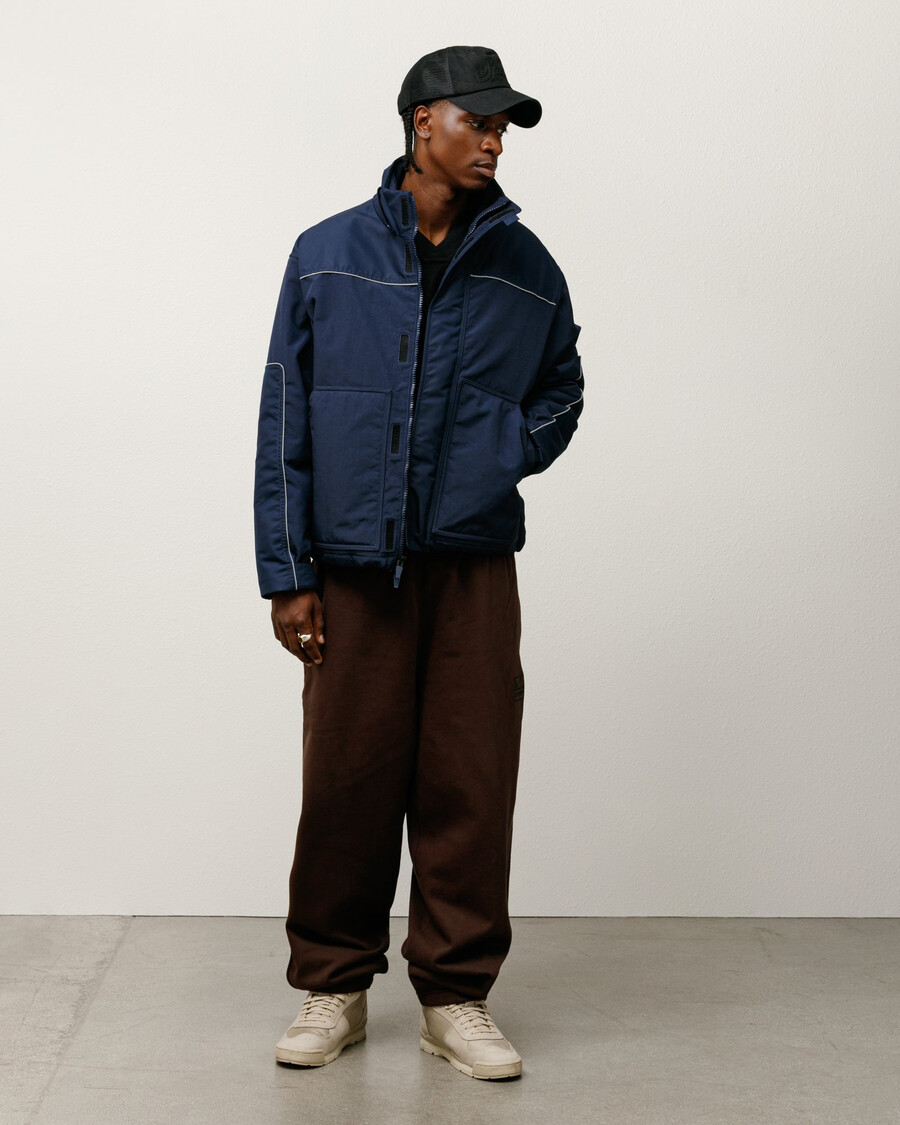 hlače iz flisa s stone washed vzorcem stüssy nike